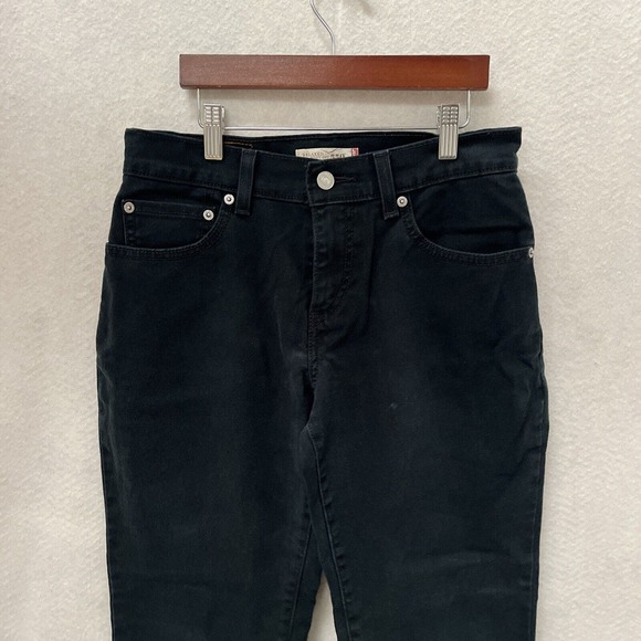 Levis 550 Womens Size 6 Relaxed Boot Cut Denim Jeans Black vintage 90’s - Picture 2 of 12